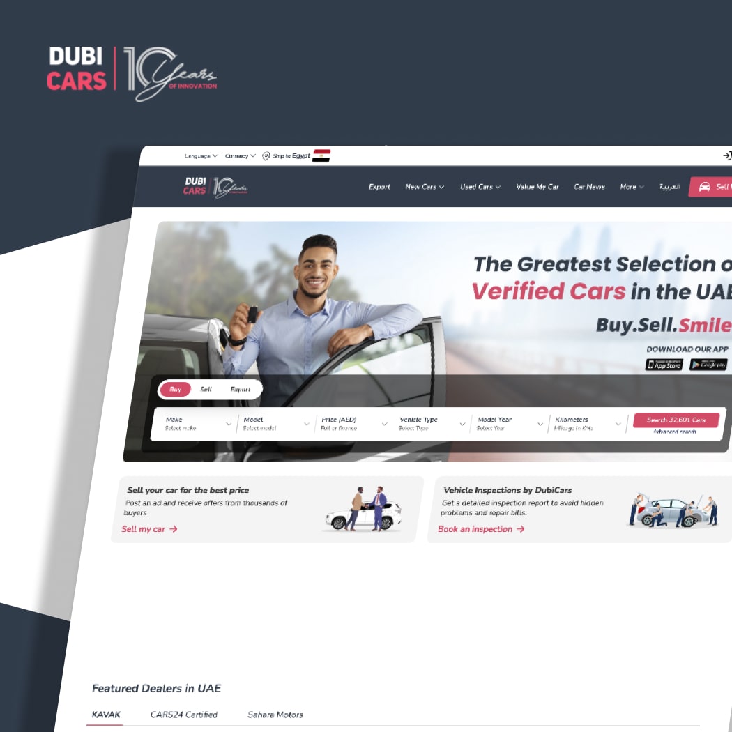 Dubicars — project overview