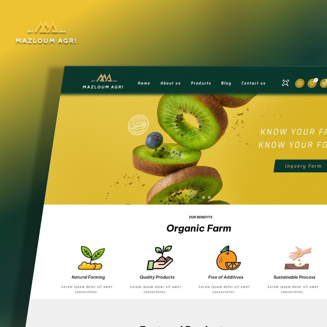 Mazloum Agriculture — project overview