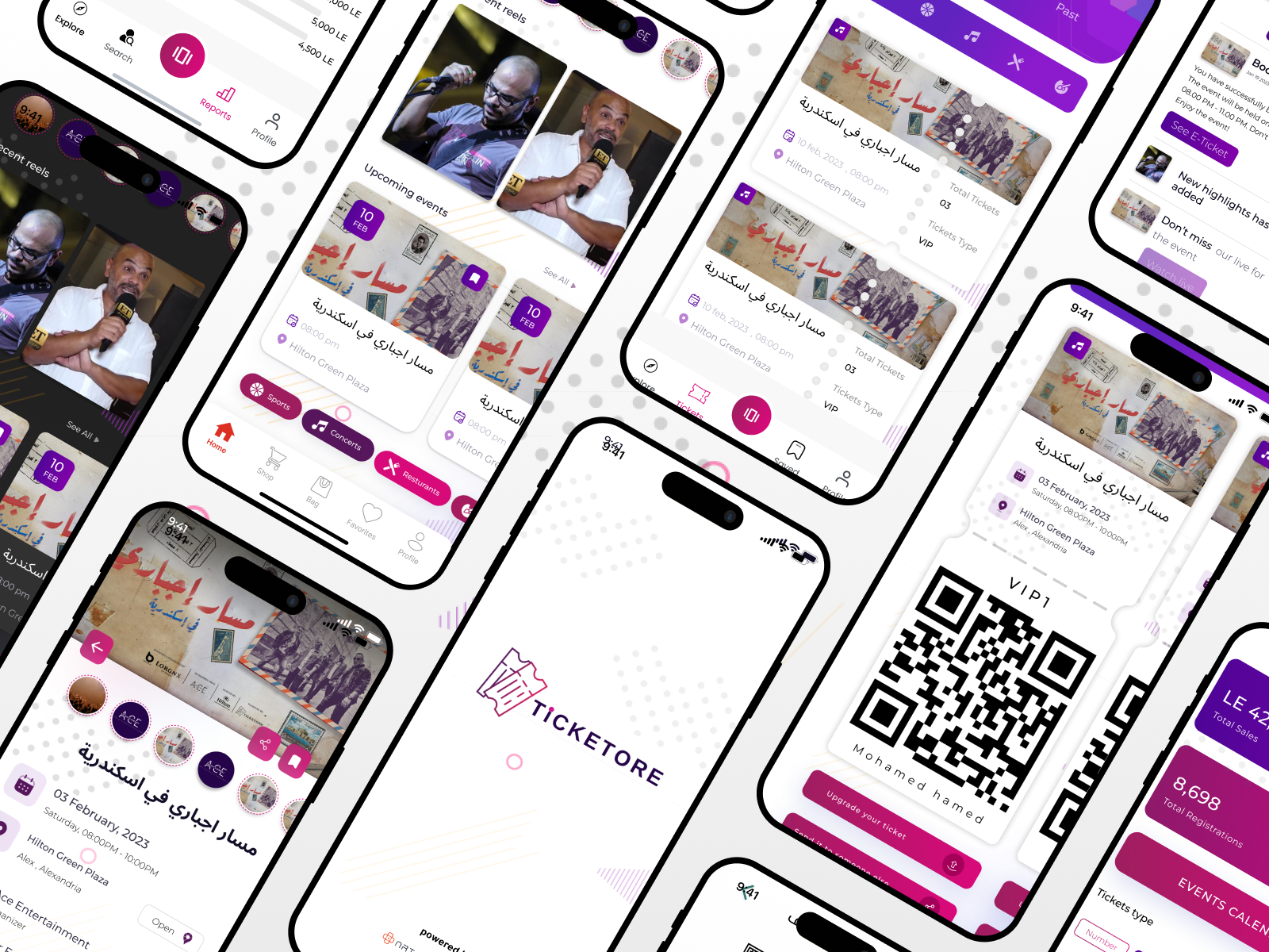 Ticketore — delivered solution